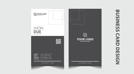 Modern business card design, Creative modern name card and business card, Business card design template, Clean professional business card template, visiting card, business card template