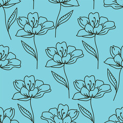 seamless floral pattern