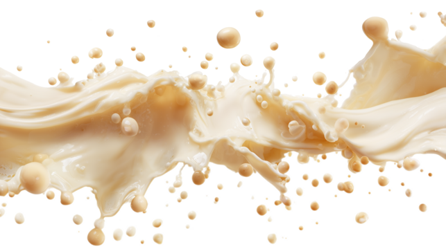 lotion splash on transparent background