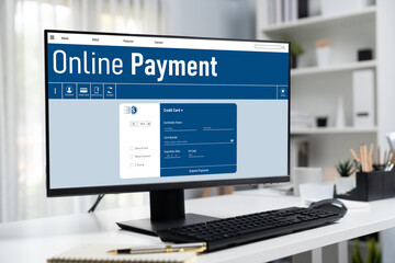 Online payment platform for brisk money transfer on the internet netowrk