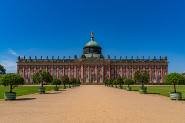 New Palace in Sanssouci Park in Potsdam, Germany