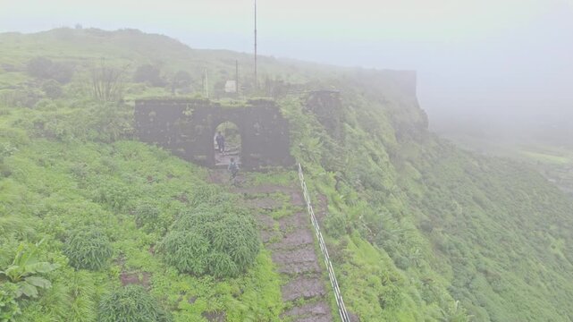 Witness the legacy of the Marathas from an aerial view at Rohida.