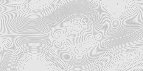 Abstract grey texture with topography surface landscape artistic patterns design background, seamless pattern cartography contour line map terrain texture grid geography mountain relief background.