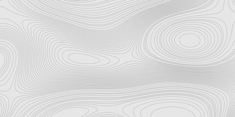 Abstract grey texture with topography surface landscape artistic patterns design background, seamless pattern cartography contour line map terrain texture grid geography mountain relief background.
