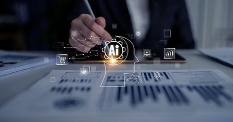 AI assistant with LLM, big data, machine learning, and generative AI powers prompt engineering and...