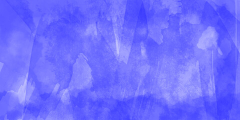 Blue watercolor texture wet effect pattern design hand painted grungy background, soft and light paint splash isolated on aquarelle texture blue watercolor stains abstract modern design background.