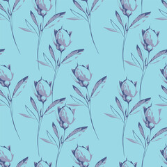 Elements of peony flower with bugs and leaves, brunch with peony flower, floral element, flower composition on white
