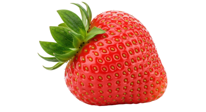 Isolated Strawberry