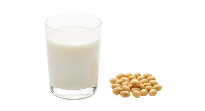 Isolated Soy Milk