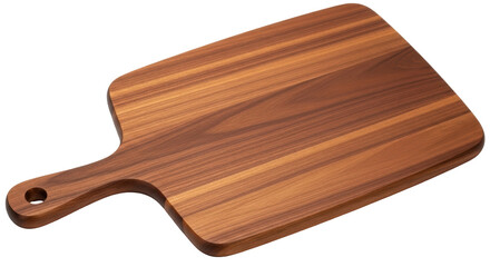 Isolated Wooden Cutting Board