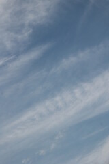 The sky is blue and cloudy