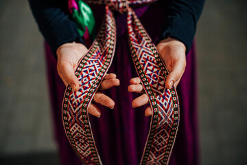 Guardians of Tradition: A Textile Masterpiece