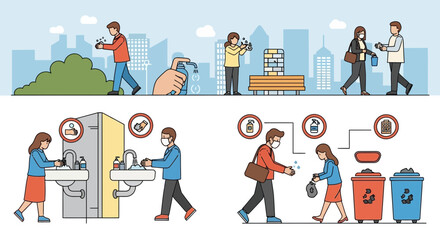 Maintaining Hygiene Practices Promoting Public Health During Outbreak Prevention