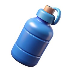 Stay hydrated with this vibrant blue water bottle, perfect for fitness, health, and active lifestyles