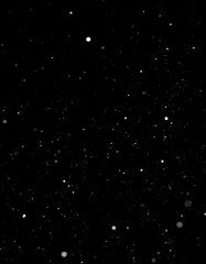 Night sky with scattered stars (1)
