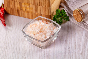 Himalaya pink salt for cooking