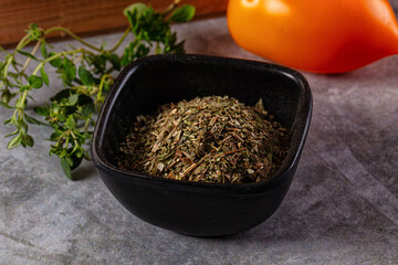Dry Provance herbs mix seasoning