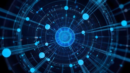 Big data technology data science analysis artificial intelligence generative ai deep learning machine learning algorithm neural flow network analytics innovation abstract futuristic. 3d rendering.