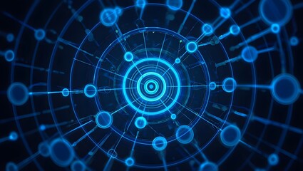 Obraz premium Big data technology data science analysis artificial intelligence generative ai deep learning machine learning algorithm neural flow network analytics innovation abstract futuristic. 3d rendering.