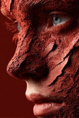 Woman with Natural Skincare Cream
