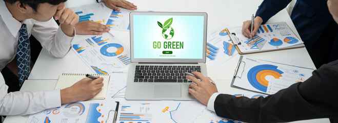 Green business transformation for brisk corporate business to thank green marketing strategy