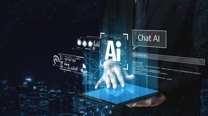AI chatbot using prompt engineering and LLM deep learning delivers explainable generative AI for...