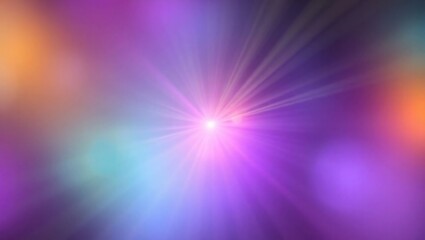 Blurred rainbow refraction overlay effect. Light lens prism effect on black background. Holographic reflection, crystal flare leak shadow overlay. Colorful rainbow disco ball light