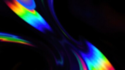 abstract background with rainbow