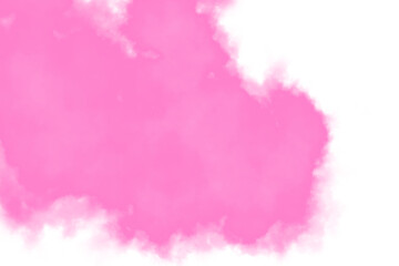 Vibrant magenta smoke billowing against a stark black background creating an abstract and energetic visual texture