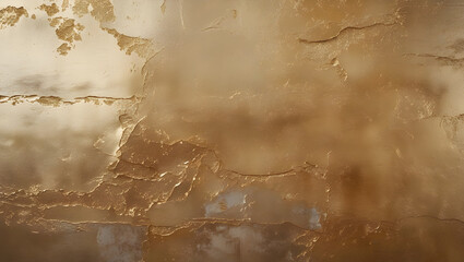 Elegant golden surface with marble-like texture and cracks. Subtle metallic shine in a warm and luxurious tone.