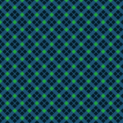 Seamless Plaid Pattern in Blue and Green
