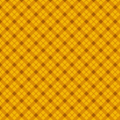 Golden Plaid Pattern Background