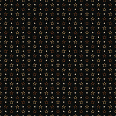 Star Pattern Background in Brown and White on Black