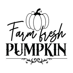 farm fresh pumpkin