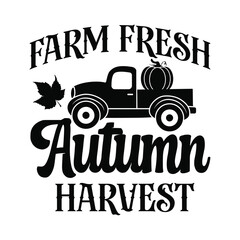 farm fresh autumn harvest