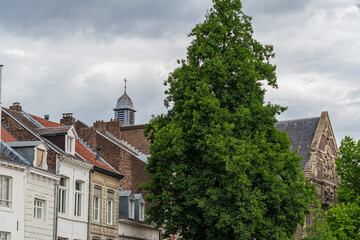 Maastricht Der Maas Den Niederlanden