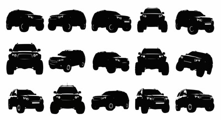 Modern Off-Road Car Vector