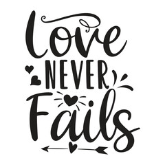 love never fails