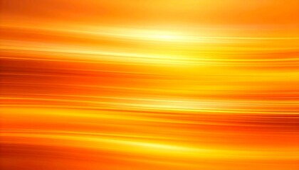 Fiery Abstract Waves of Luminous Golden Light.