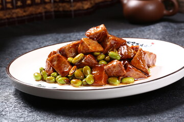 Chinese cuisine, Cantonese cuisine, Thousand Miles Fragrant edamame