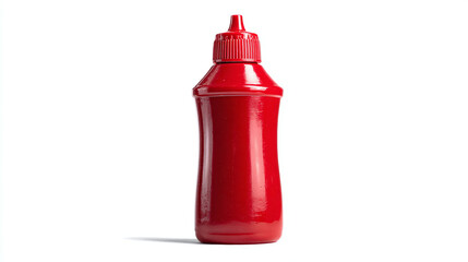 Obraz premium ketchup bottle in red color