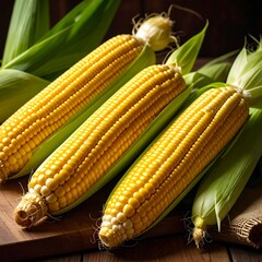 Fresh corn on the cob