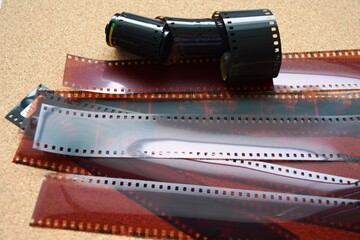 Obraz premium 写真 ネガフィルム