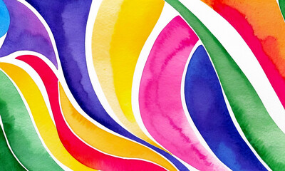 Bright multicolor background with colorful abstract pattern