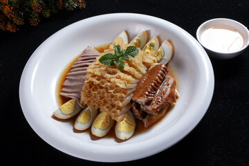 Chinese cuisine, Cantonese cuisine, brine platter
