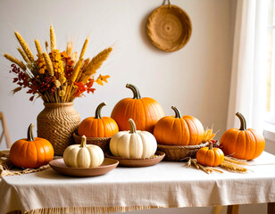 Graphic Depiction of Autumn Decor 143