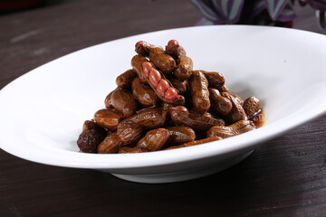 Chinese cuisine, Cantonese cuisine, braised peanuts