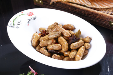 Chinese cuisine, Cantonese cuisine, braised peanuts