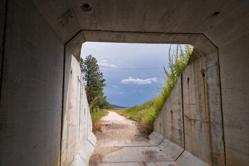  Tunnel on the George S. Mickelson Trail, South Dakota