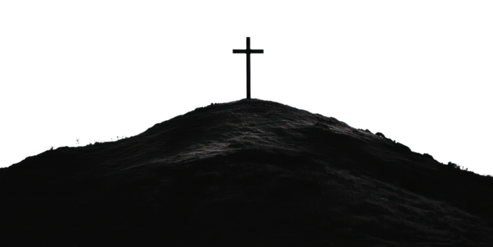 PNG Cross cross silhouette symbol.